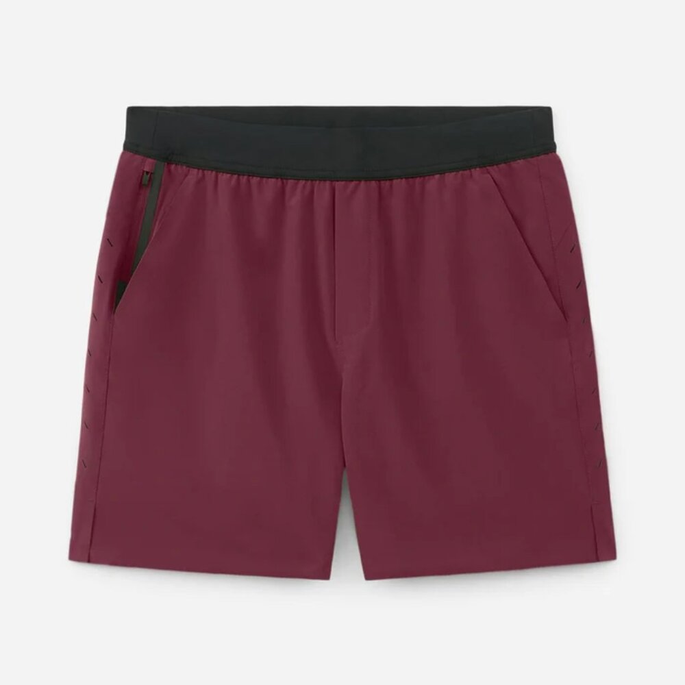 NWOT Ten Thousand Maroon Interval Short (Liner) 7" Size S, M & L.